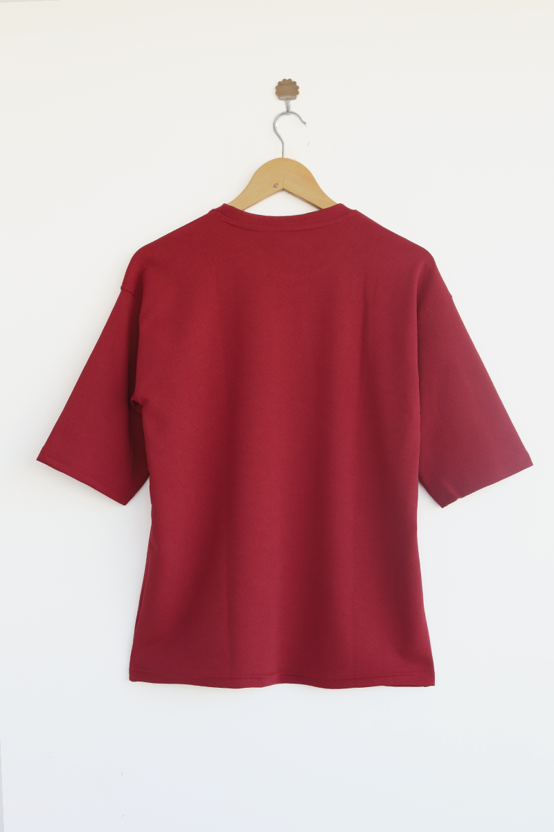 High Sleeve Oversized T Shirt